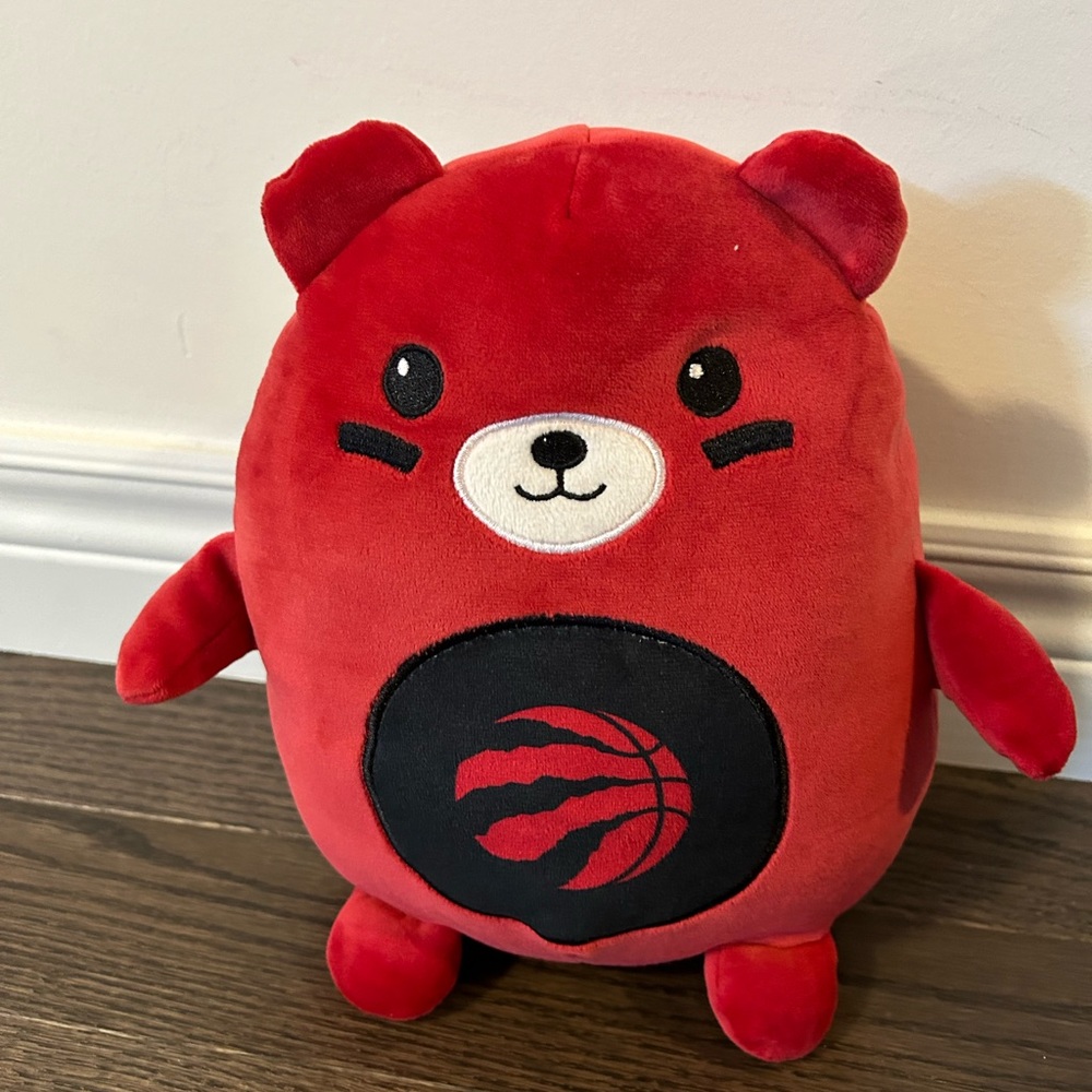 Raptors Foco Red Plush Bear Toy